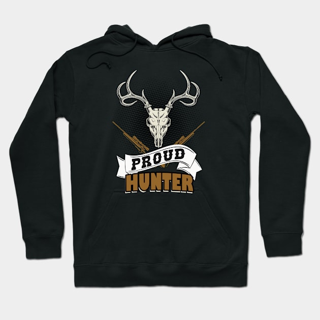 Proud Hunter Hoodie by Foxxy Merch